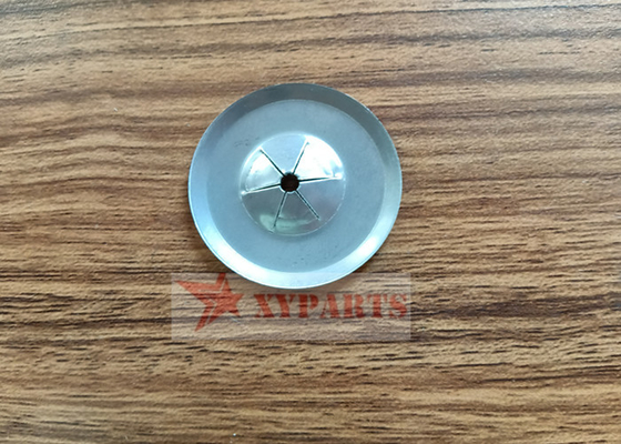 1.5 Inch dia Galvanized Steel Round Self Locking Washer untuk memperbaiki Pin Isolasi