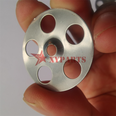 36mm Self Locking Washer Metal Dengan Lubang Tengah Diameter 6mm Untuk Memperbaiki Papan