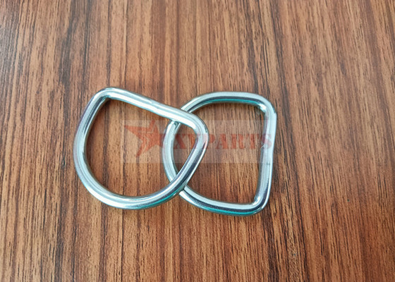 30x25mm Dee Ring Welded Stainless Steel D-Ring Pin Untuk Selimut Yang Dapat Dilepas