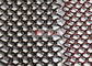 Aluminium Stainless Steel Tembaga Metal Coil Drapery Mesh Untuk Dekorasi Interior