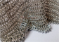 Stainless Steel Chain Mail Metal Mesh Curtains 0.53x3.81mm Untuk Layar Fire Guard
