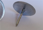 2.7mm Galvanized Steel Cup Head Insulation Pins Dengan Capacitor Discharge Stud Welder
