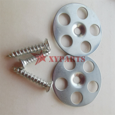 Round Self Locking Insulation Washers Dengan Sekrup 3,5x32 Mm Untuk Memperbaiki Papan Insulasi