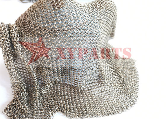 Instalasi Mudah Welded Wire Ring Mesh Untuk Dinding Tirai Dekoratif