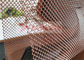 Jenis Tautan Tirai Wire Mesh Logam Dekoratif Untuk Cladding Dinding Arsitektur