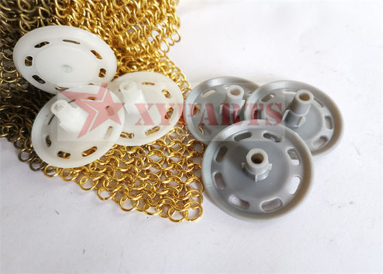 Shooting Nail Pre Mounted Plastic Isolasi Washer 35 Mm