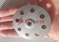 70mm Stainless Steel Disc Washers Dengan Lubang Bulat Berlubang Untuk Papan Isolasi