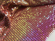 Kain Payet Metalik ODM Multi Warna Lembut Untuk Dekorasi Pesta Garmen