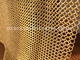 Warna Emas Wm Seri Chainmail Ring Mesh Tirai Untuk Desain Arsitektur