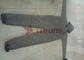 Stainless Steel 0.53 * 3.81 Mm Ring Mesh Curtain Laser Welding Sebagai Setelan Faraday