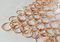 Desain Dan Pembuatan Stainless Steel Ring Metal Mesh Curtain 1.2x10mm