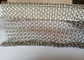 Stainless Steel 0.8x7mm Ring Metal Mesh Curtain Dividers Untuk Pegangan Tangga