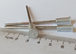 3x65mm Aluminium Weld Base Bi Metal Insulation Pins Untuk Memperbaiki Lembar Isolasi